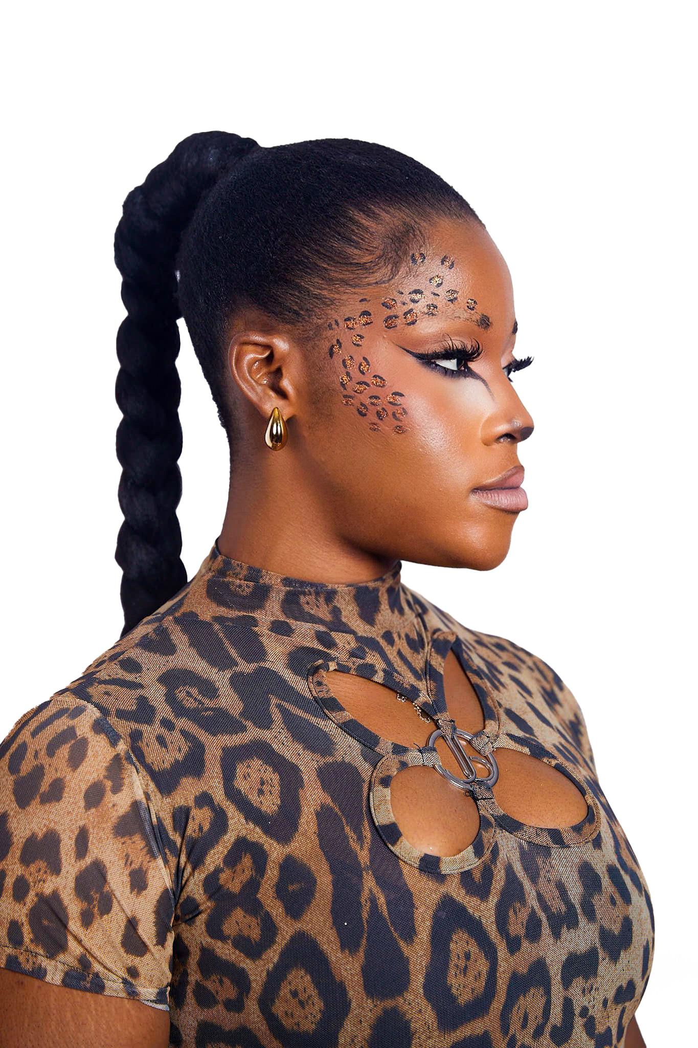 Cheetah Jumpsuit, view 3